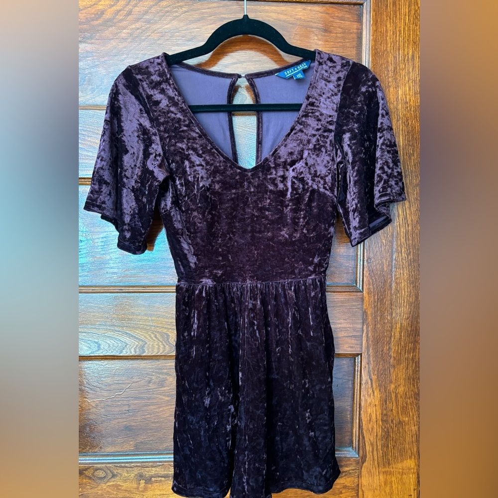 Velvet Romper American Eagle